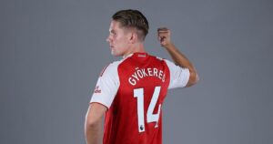 Arsenal “cháy hàng” áo đấu của Viktor Gyokeres trước trận ra mắt